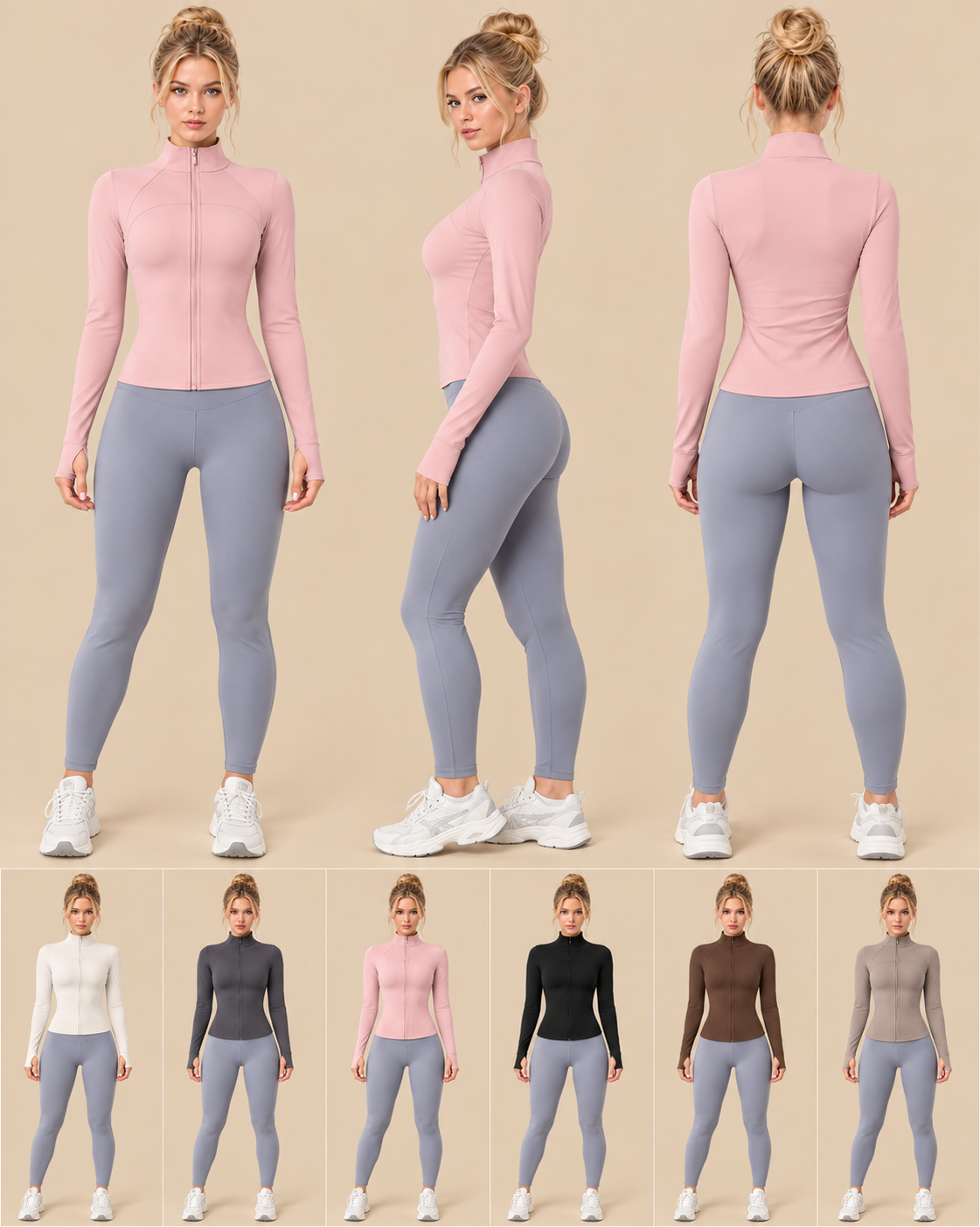 Jaqueta Fitness para academia com Short Saia Premium 2