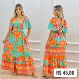 Vestido estampado