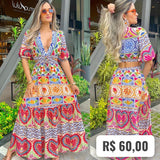 Vestido estampado