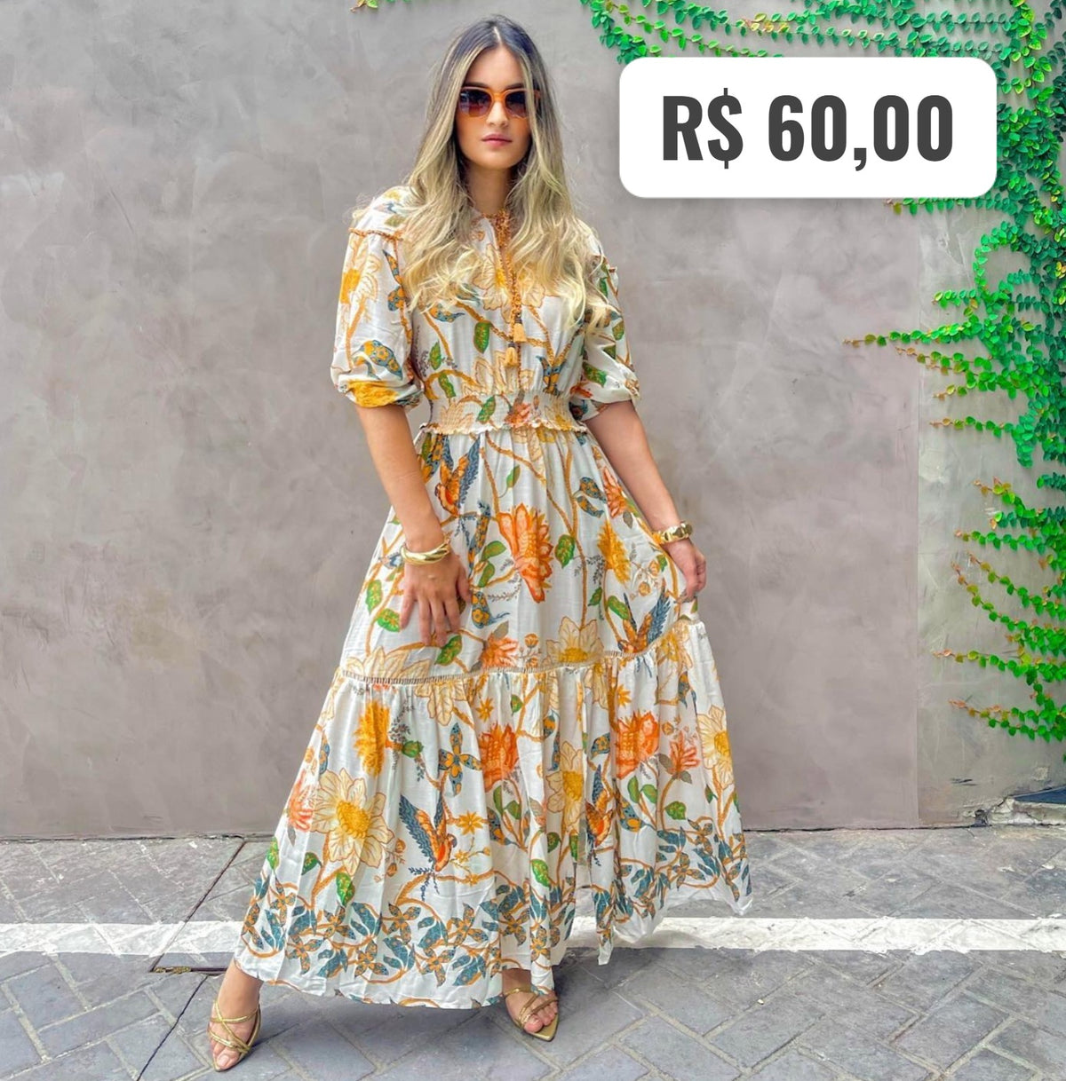 Vestido estampado