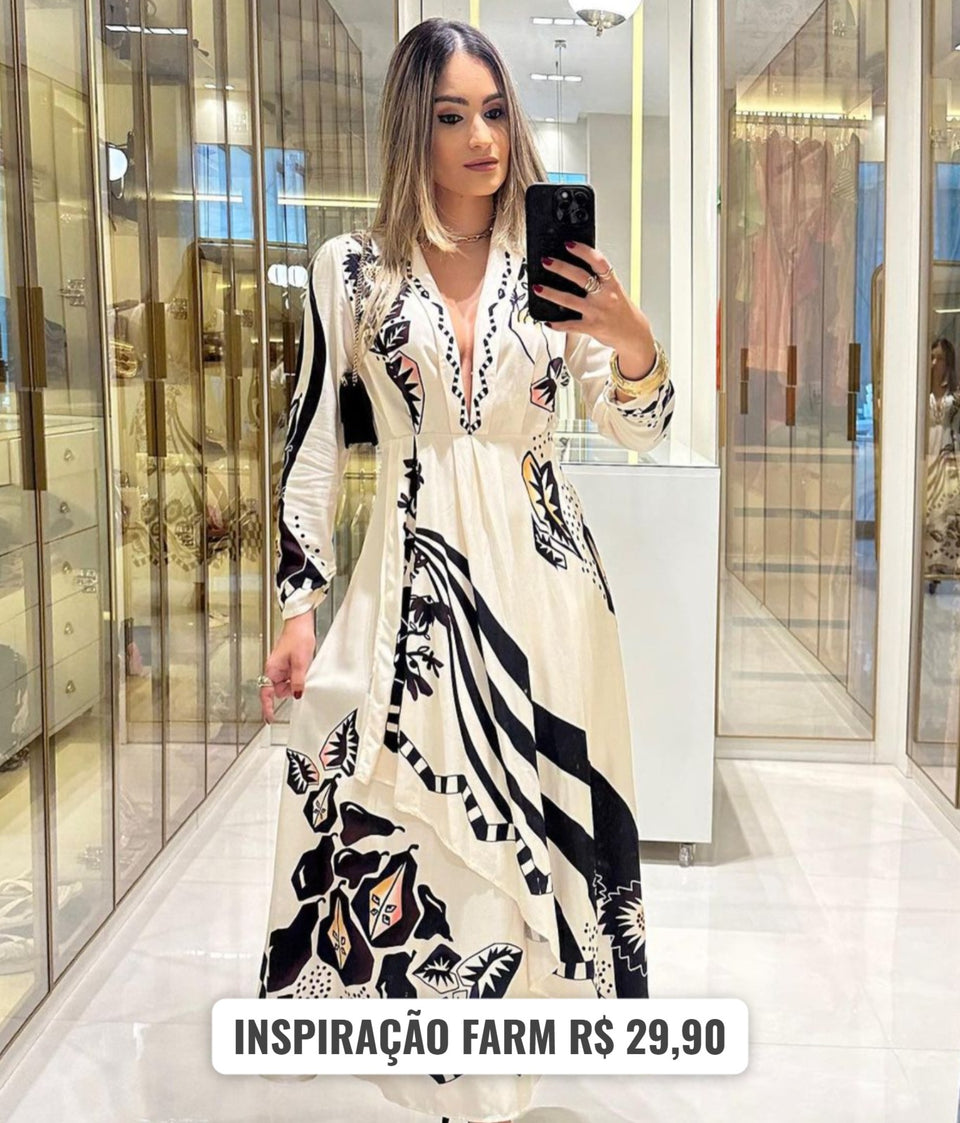 Vestido estampado