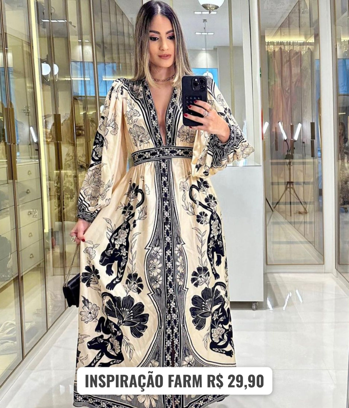Vestido estampado