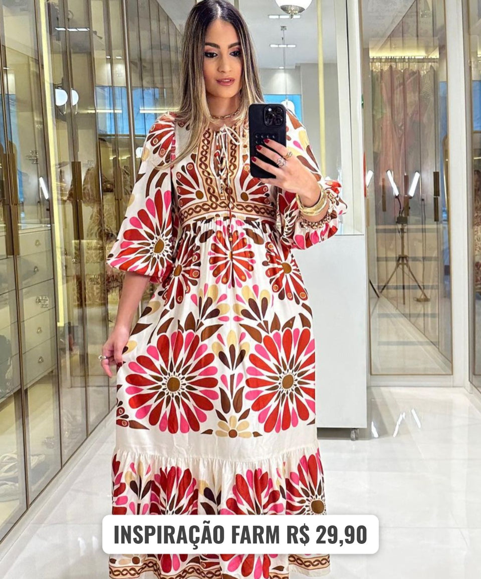Vestido estampado