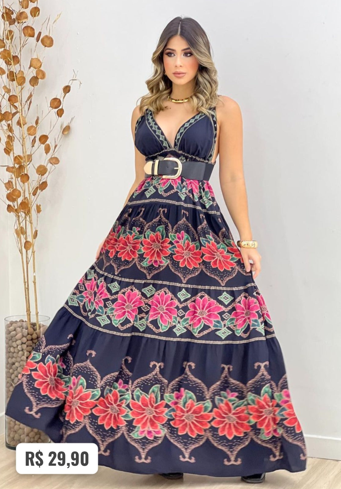 Vestido estampado