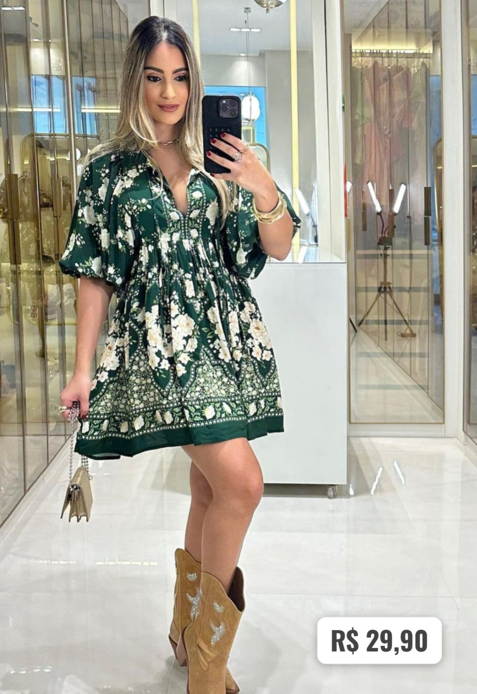 Vestido estampado